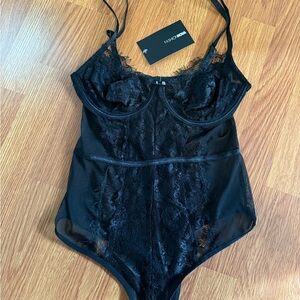 Black Lace Bodysuit